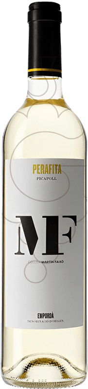 12,95 € | White wine Martín Faixó Perafita Joven D.O. Empordà Catalonia Spain Picapoll Bottle 75 cl