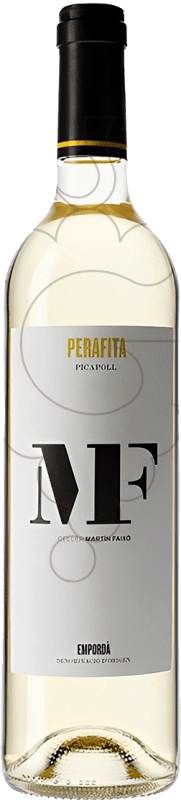 22,95 € Envío gratis | Vino blanco Martín Faixó Perafita Joven D.O. Empordà