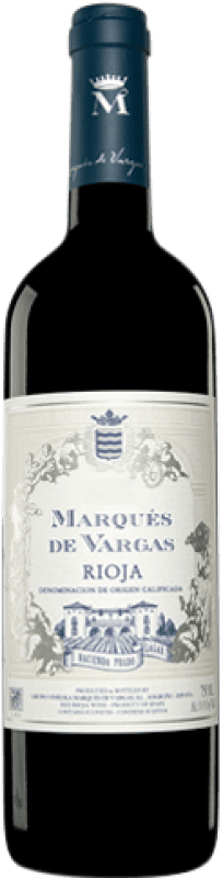 44,95 € | Red wine Marqués de Vargas Reserve D.O.Ca. Rioja The Rioja Spain Tempranillo, Grenache, Mazuelo, Carignan Magnum Bottle 1,5 L