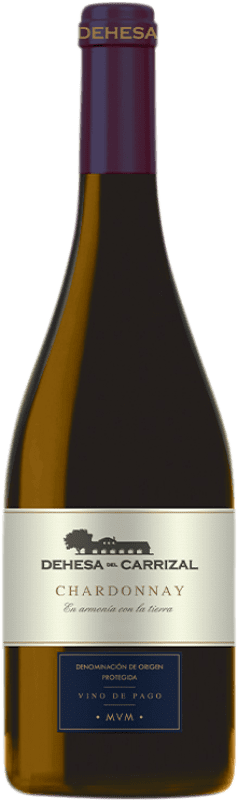 11,95 € | Белое вино Dehesa del Carrizal старения D.O.P. Vino de Pago Dehesa del Carrizal Castilla la Mancha y Madrid Испания Chardonnay 75 cl