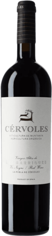 23,95 € Free Shipping | Red wine Cérvoles Crianza D.O. Costers del Segre Catalonia Spain Tempranillo, Merlot, Grenache, Cabernet Sauvignon Bottle 75 cl