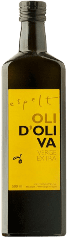 22,95 € Envío gratis | Aceite de Oliva Espelt Botella Medium 50 cl