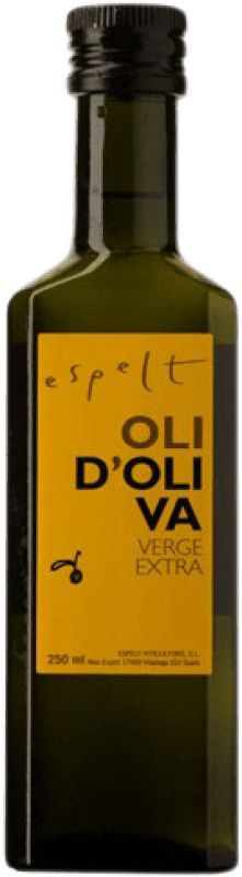 5,95 € Spedizione Gratuita | Olio d'Oliva Espelt EVO Extra Vergine Bottiglietta 25 cl