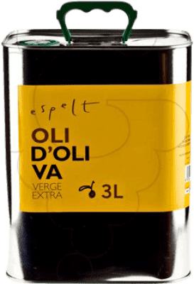Envoi gratuit | Huile d'Olive Espelt HOVE Vierge Extra Espagne Canette Spéciale 3 L