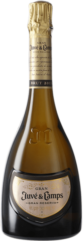 54,95 € Envio grátis | Espumante branco Juvé y Camps Gran Juve Brut Nature Grande Reserva D.O. Cava