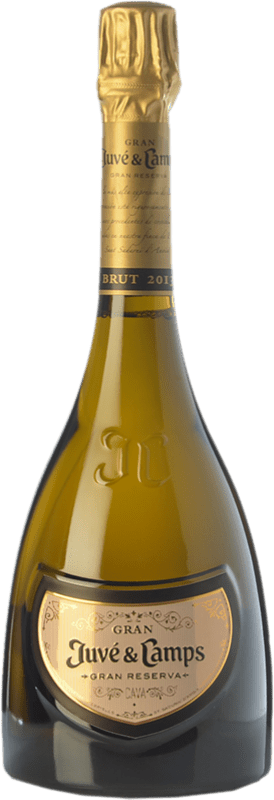 33,95 € | 白スパークリングワイン Juvé y Camps Gran Juve ブルットの自然 グランド・リザーブ D.O. Cava カタロニア スペイン Macabeo, Xarel·lo, Chardonnay, Parellada 75 cl