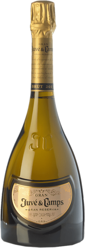 35,95 € | Белое игристое вино Juvé y Camps Gran Juve Brut — брют Гран Резерва D.O. Cava Каталония Испания Macabeo — Макабео, Xarel·lo — Шарелло, Chardonnay — Шардоне, Parellada — Парельяда 75 cl