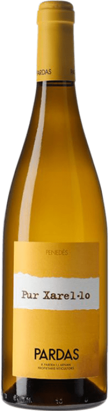 37,95 € Free Shipping | White wine Pardas Pur Aged D.O. Penedès