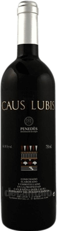 49,95 € | Red wine Can Ràfols Gran Caus Lubis D.O. Penedès Catalonia Spain Merlot Bottle 75 cl
