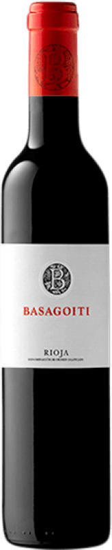 11,95 € 送料無料 | 赤ワイン Basagoiti 高齢者 D.O.Ca. Rioja ボトル Medium 50 cl