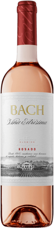 4,95 € | Rosé wine Bach Viña Extrísima Young D.O. Catalunya Catalonia Spain Tempranillo, Merlot, Cabernet Sauvignon 75 cl