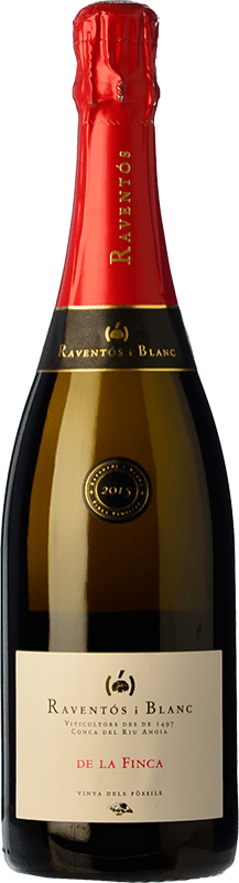 23,95 € | Blanc mousseux Raventós i Blanc La Finca Brut Grande Réserve Catalogne Espagne Pinot Noir, Macabeo, Xarel·lo, Chardonnay, Parellada 75 cl