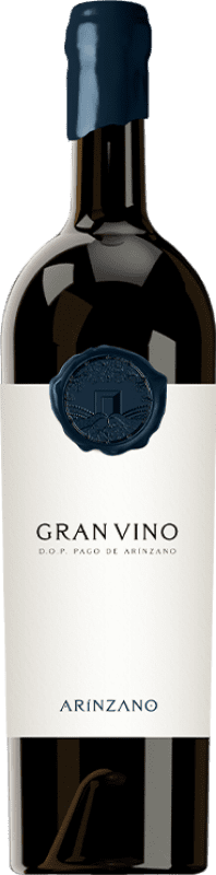 99,95 € | Vin rouge Arínzano Gran Vino D.O.P. Vino de Pago de Arínzano Navarre Espagne Tempranillo, Merlot 75 cl