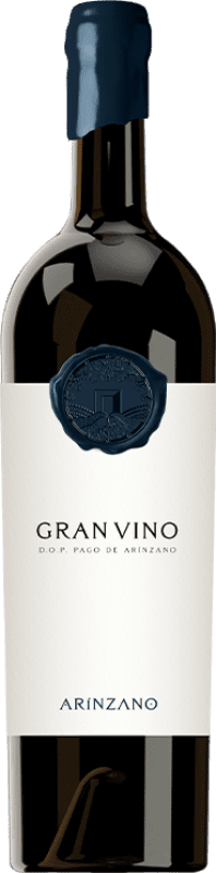 Kostenloser Versand | Rotwein Arínzano Gran Vino D.O.P. Vino de Pago de Arínzano Navarra Spanien Tempranillo, Merlot 75 cl