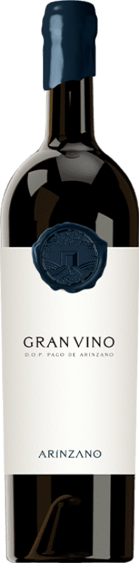 89,95 € Бесплатная доставка | Красное вино Arínzano Gran Vino Crianza — Крианса D.O.P. Vino de Pago Señorío de Arínzano