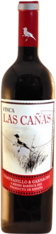 6,95 € Free Shipping | Red wine Castillo de Monjardín Finca las Cañas Joven D.O. Navarra Navarre Spain Tempranillo Bottle 75 cl