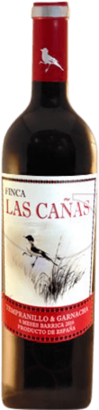 10,95 € Envío gratis | Vino tinto Castillo de Monjardín Finca las Cañas Joven D.O. Navarra