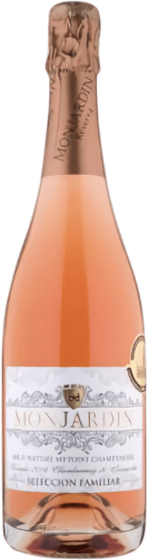 17,95 € Envío gratis | Espumoso rosado Castillo de Monjardín Brut Nature Reserva