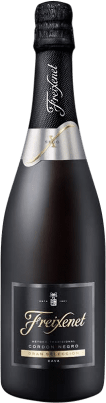 Envoi gratuit | Blanc mousseux Freixenet Cordón Negro Sec D.O. Cava Catalogne Espagne Macabeo, Xarel·lo, Parellada 75 cl