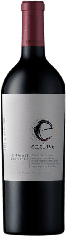 53,95 € | Красное вино Viña Ventisquero Enclave Чили Cabernet Sauvignon, Cabernet Franc, Petit Verdot, Carmenère 75 cl