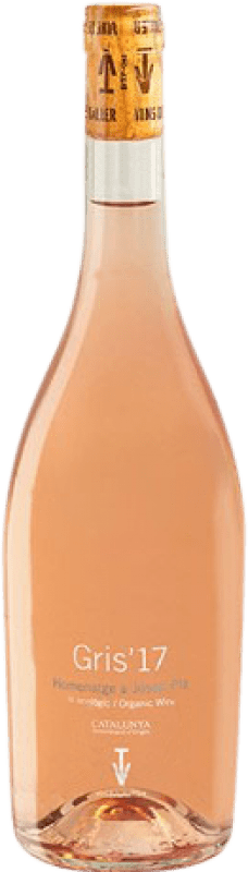 10,95 € | Розовое вино Vins de Taller Gris Молодой D.O. Catalunya Каталония Испания Merlot, Chenin White 75 cl