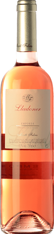 7,95 € | Rosé wine Martí Fabra Lladoner Joven D.O. Empordà Catalonia Spain Grenache Bottle 75 cl