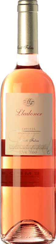 Kostenloser Versand | Roséwein Martí Fabra Lladoner Jung D.O. Empordà Katalonien Spanien Grenache 75 cl