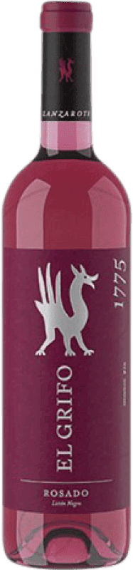 12,95 € | Rosé wine El Grifo Joven D.O. Lanzarote Canary Islands Spain Listán Black Bottle 75 cl
