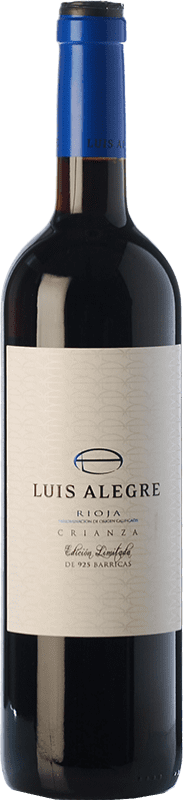 10,95 € | Red wine Luis Alegre Crianza D.O.Ca. Rioja The Rioja Spain Tempranillo, Grenache, Graciano Bottle 75 cl