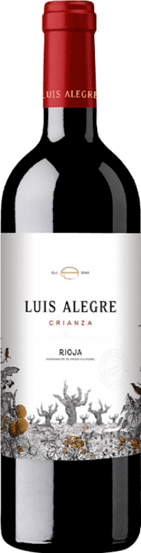 11,95 € | Vin Rouge Luis Alegre Crianza D.O.Ca. Rioja La Rioja Espagne Tempranillo, Garnacha — Grenache, Graciano 75 cl