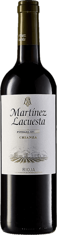 Бесплатная доставка | Красное вино Martínez Lacuesta Crianza — Крианса D.O.Ca. Rioja Ла-Риоха Испания 75 cl