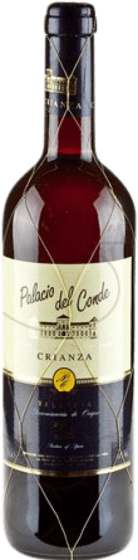 3,95 € | Red wine Vinos de la Viña Palacio del Conde Crianza D.O. Valencia Levante Spain Bottle 75 cl