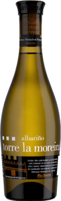 Free Shipping | White Wine Marqués de Vizhoja Torre la Moreira Young D.O. Rías Baixas Galicia Spain Albariño — Albarinho Half Bottle 37 cl