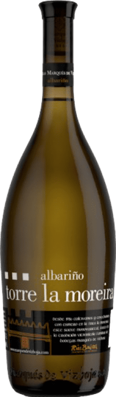 19,95 € | Белое вино Marqués de Vizhoja Torre la Moreira молодое D.O. Rías Baixas Галисия Испания Albariño — Альбариньо Бутылка Магнум 1,5 L