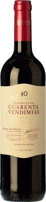 Cuatro Rayas Cuarenta Vendimias Tempranillo Ribera del Duero Crianza — Invecchiato in Botte 75 cl