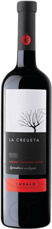 Free Shipping | Red wine Massana Noya La Creueta Aged D.O. Penedès Catalonia Spain Merlot, Cabernet Sauvignon 75 cl