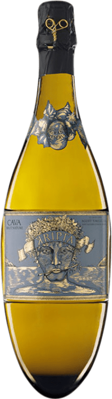 Free Shipping | White Sparkling Wine Agustí Torelló Kripta Brut Nature Grand Reserve D.O. Cava Catalonia Spain Macabeo, Xarel·lo, Parellada 75 cl Free Shipping | White Sparkling Wine Agustí Torelló Kripta Brut Nature Grand Reserve D.O. Cava Catalonia Spain Macabeo, Xarel·lo, Parellada 75 cl