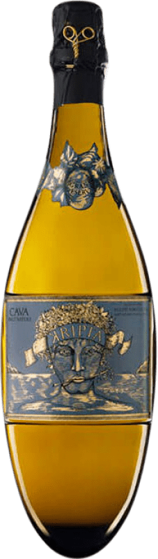Бесплатная доставка | Белое игристое вино Agustí Torelló Kripta Brut Nature — Брют Натюр Гран Резерва D.O. Cava Каталония Испания Macabeo — Макабео, Xarel·lo — Шарелло, Parellada — Парельяда 75 cl Бесплатная доставка | Белое игристое вино Agustí Torelló Kripta Brut Nature — Брют Натюр Гран Резерва D.O. Cava Каталония Испания Macabeo — Макабео, Xarel·lo — Шарелло, Parellada — Парельяда 75 cl