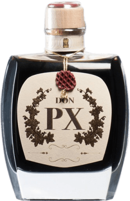 Envio grátis | Vinho fortificado Toro Albalá Don PX 1955 D.O. Montilla-Moriles Andalucía y Extremadura Espanha Pedro Ximénez Garrafinha Pequena 20 cl