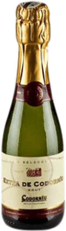 免费送货 | 白起泡酒 Codorníu Extra 额外的香味 预订 D.O. Cava 加泰罗尼亚 西班牙 Macabeo, Xarel·lo, Chardonnay, Parellada 小瓶 20 cl 免费送货 | 白起泡酒 Codorníu Extra 额外的香味 预订 D.O. Cava 加泰罗尼亚 西班牙 Macabeo, Xarel·lo, Chardonnay, Parellada 小瓶 20 cl