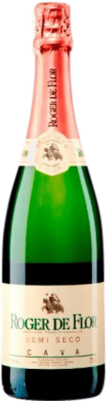 免费送货 | 白起泡酒 Codorníu Roger de Flor Semiseco — 半干型 D.O. Cava 加泰罗尼亚 西班牙 Macabeo — 马卡贝奥, Xarel·lo — 哈雷洛, Parellada — 帕雷利亚达 75 cl