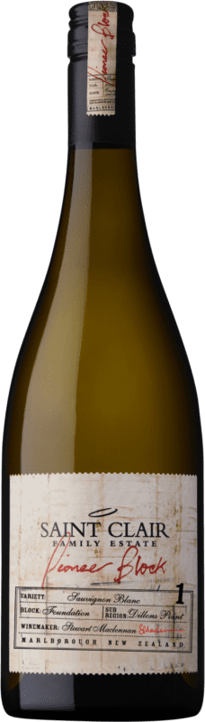 28,95 € | 白酒 Saint Clair Pioneer Block 1 Foundation 岁 新西兰 Sauvignon White 75 cl