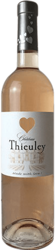 免费送货 | 玫瑰酒 Château Thieuley 年轻的 A.O.C. Bordeaux Rosé 法国 Merlot, Cabernet Sauvignon, Cabernet Franc 75 cl