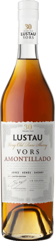 免费送货 | 强化酒 Lustau Amontillado Very Old Rare Sherry VORS D.O. Jerez-Xérès-Sherry 安达卢西亚 西班牙 Palomino Fino 30 岁 瓶子 Medium 50 cl