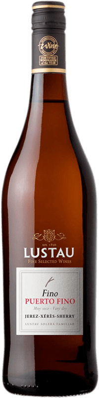 Бесплатная доставка | Крепленое вино Lustau Puerto Fino D.O. Jerez-Xérès-Sherry Андалусия Испания Palomino Fino 75 cl