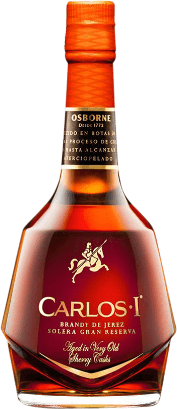 28,95 € | Brandy Osborne Carlos I Grande Réserve D.O. Jerez-Xérès-Sherry Espagne 70 cl