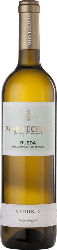 Kostenloser Versand | Weißwein Montecillo Jung D.O. Rueda Spanien Verdejo 75 cl