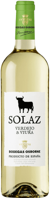 4,95 € | White wine Osborne Solaz Young I.G.P. Vino de la Tierra de Castilla Castilla la Mancha y Madrid Spain Verdejo 75 cl