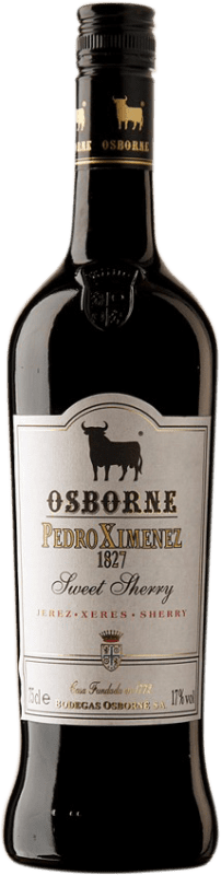 15,95 € | Likörwein Osborne D.O. Jerez-Xérès-Sherry Andalucía y Extremadura Spanien Pedro Ximénez 75 cl