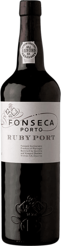 Бесплатная доставка | Креплёное вино Fonseca Port Ruby — Руби I.G. Porto порто Португалия Tempranillo — Темпранильо, Touriga Franca, Touriga Nacional, Tinta Amarela, Tinta Cão, Tinta Barroca 75 cl